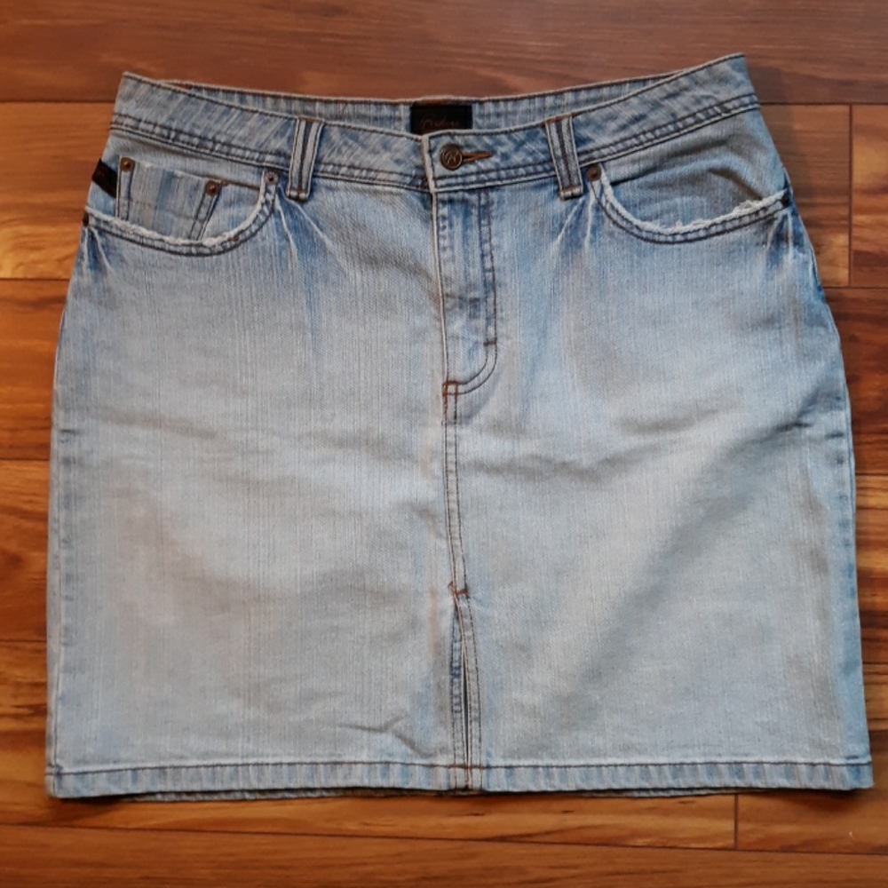 Riders Copper Collection Denim Skirt